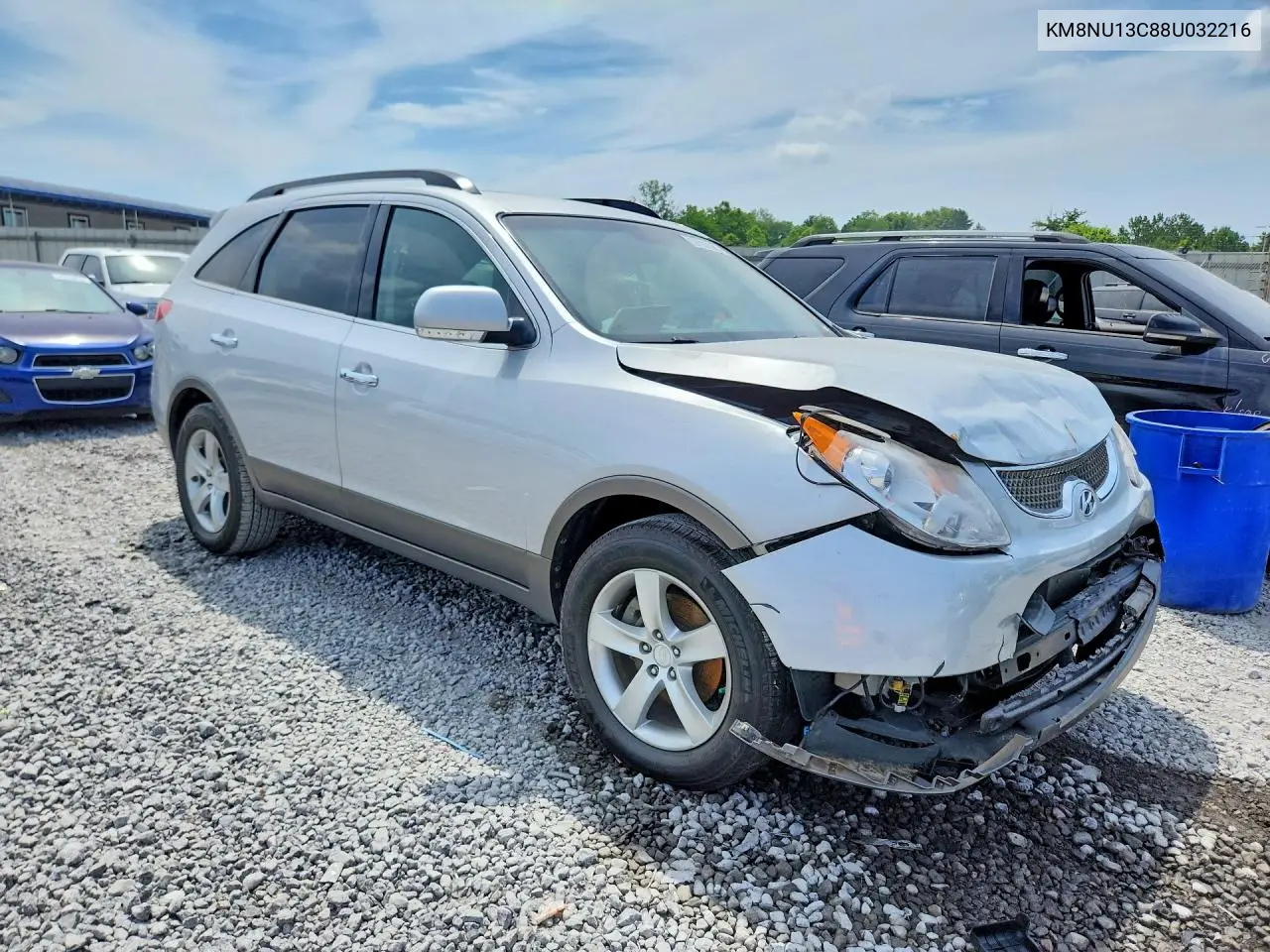 2008 Hyundai Veracruz Gls VIN: KM8NU13C88U032216 Lot: 57007686