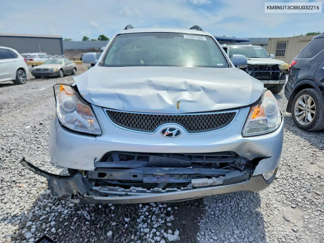 2008 Hyundai Veracruz Gls VIN: KM8NU13C88U032216 Lot: 57007686