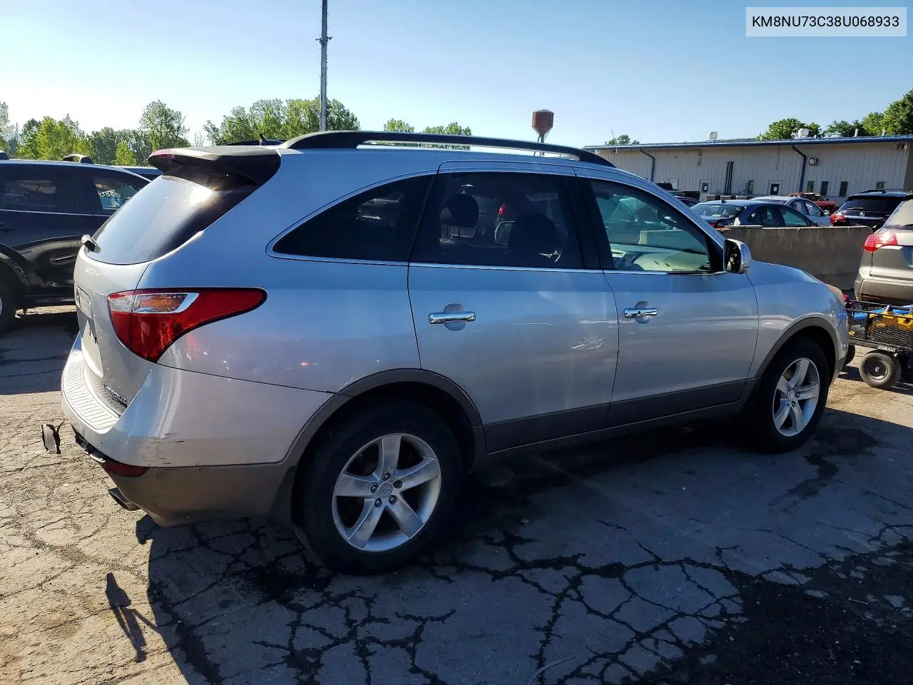 2008 Hyundai Veracruz Gls VIN: KM8NU73C38U068933 Lot: 58249006