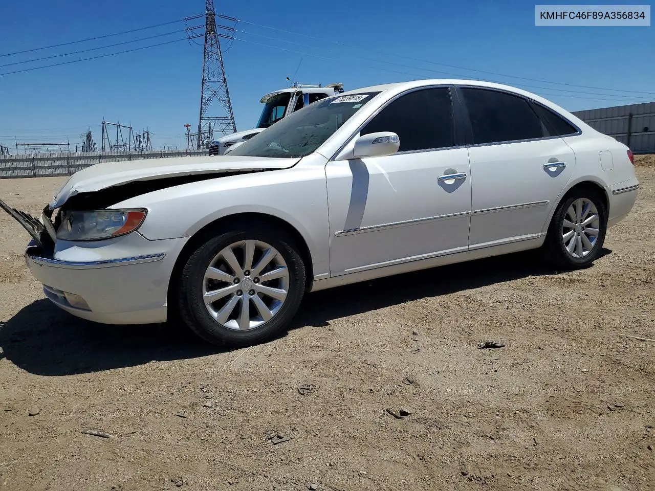 2009 Hyundai Azera Limited VIN: KMHFC46F89A356834 Lot: 58239616