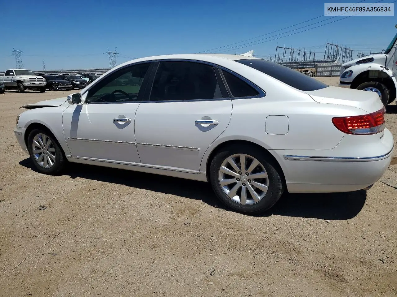 2009 Hyundai Azera Limited VIN: KMHFC46F89A356834 Lot: 58239616