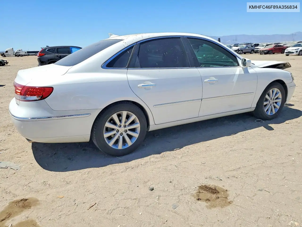 2009 Hyundai Azera Limited VIN: KMHFC46F89A356834 Lot: 58239616