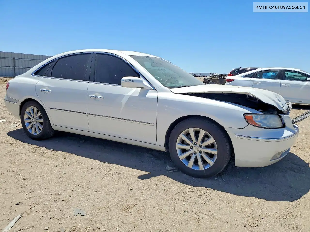 2009 Hyundai Azera Limited VIN: KMHFC46F89A356834 Lot: 58239616