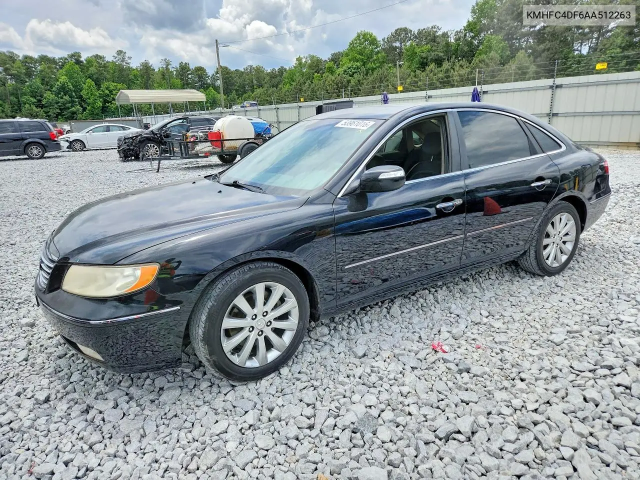 2010 Hyundai Azera Limited VIN: KMHFC4DF6AA512263 Lot: 53961016
