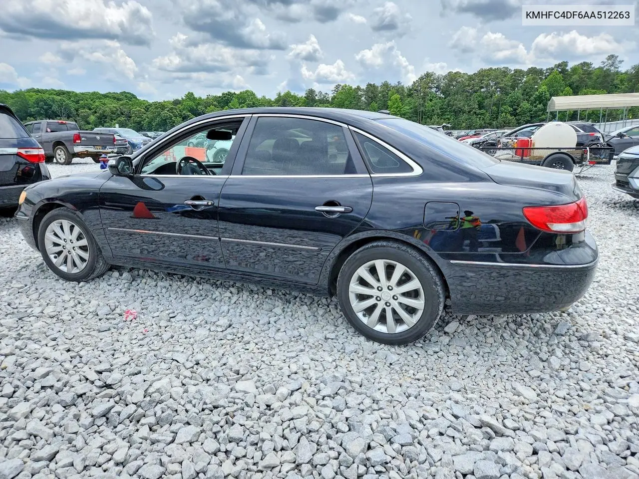 2010 Hyundai Azera Limited VIN: KMHFC4DF6AA512263 Lot: 53961016