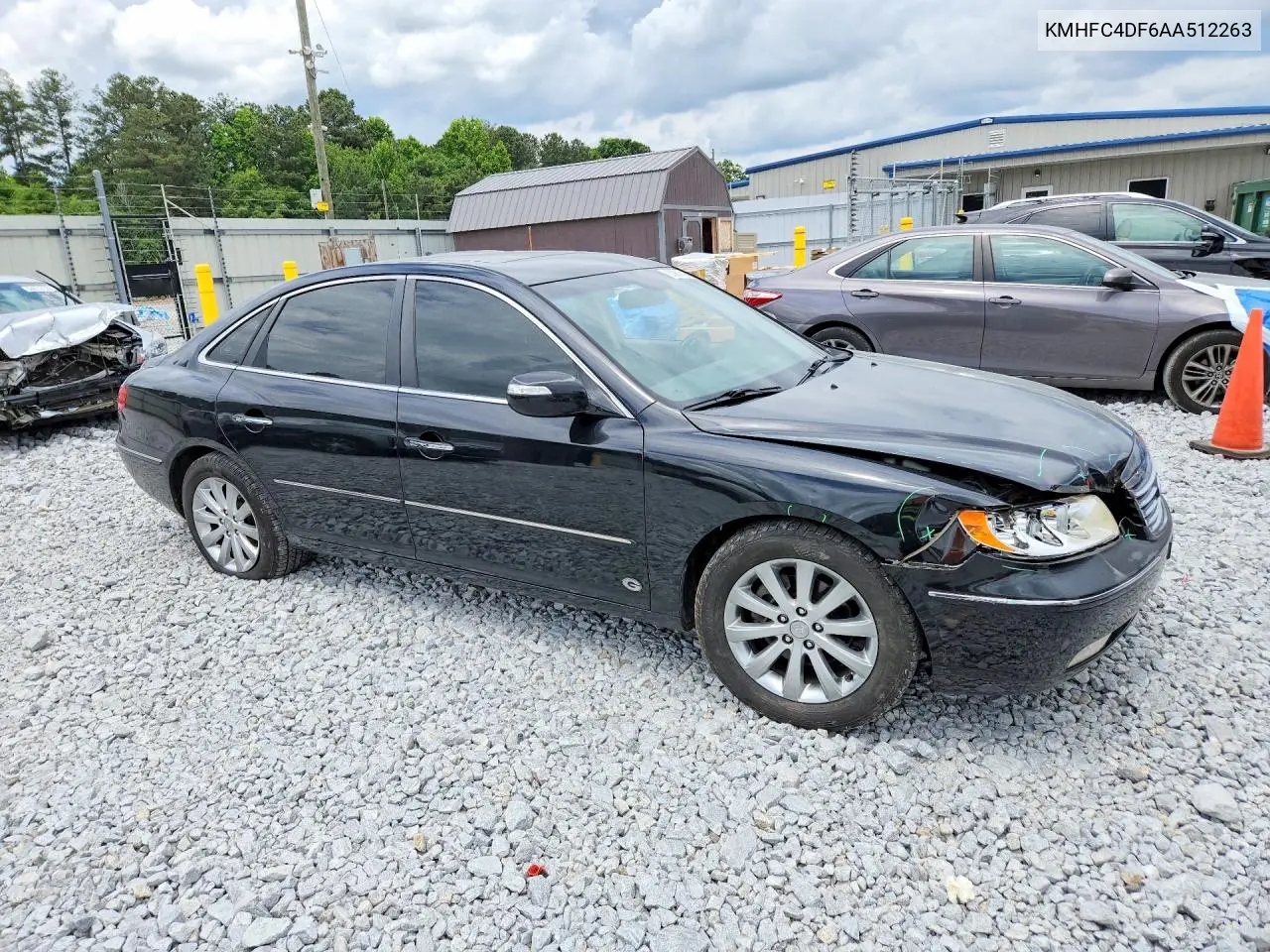 2010 Hyundai Azera Limited VIN: KMHFC4DF6AA512263 Lot: 53961016