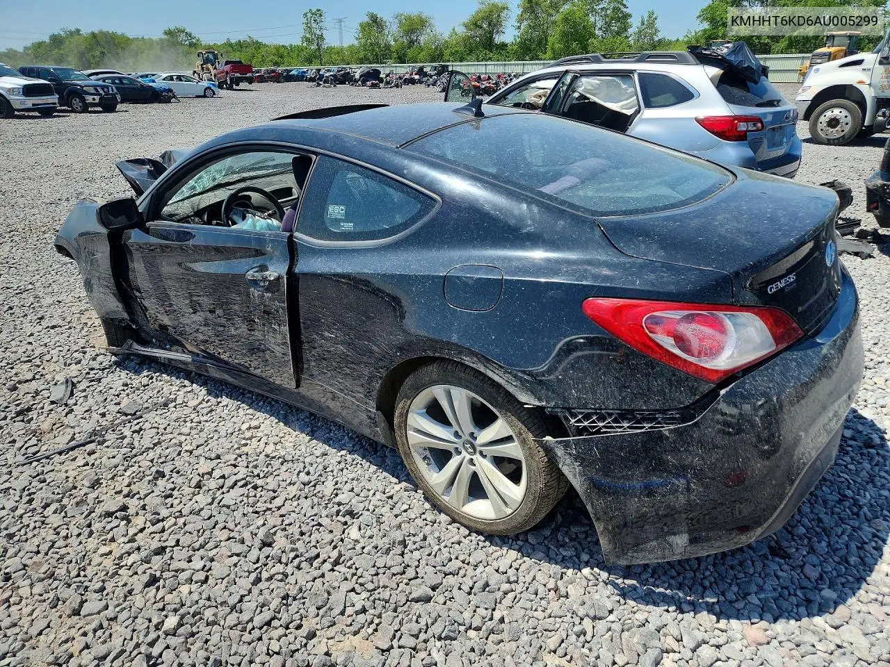 2010 Hyundai Genesis Coupe 2.0T VIN: KMHHT6KD6AU005299 Lot: 55584916