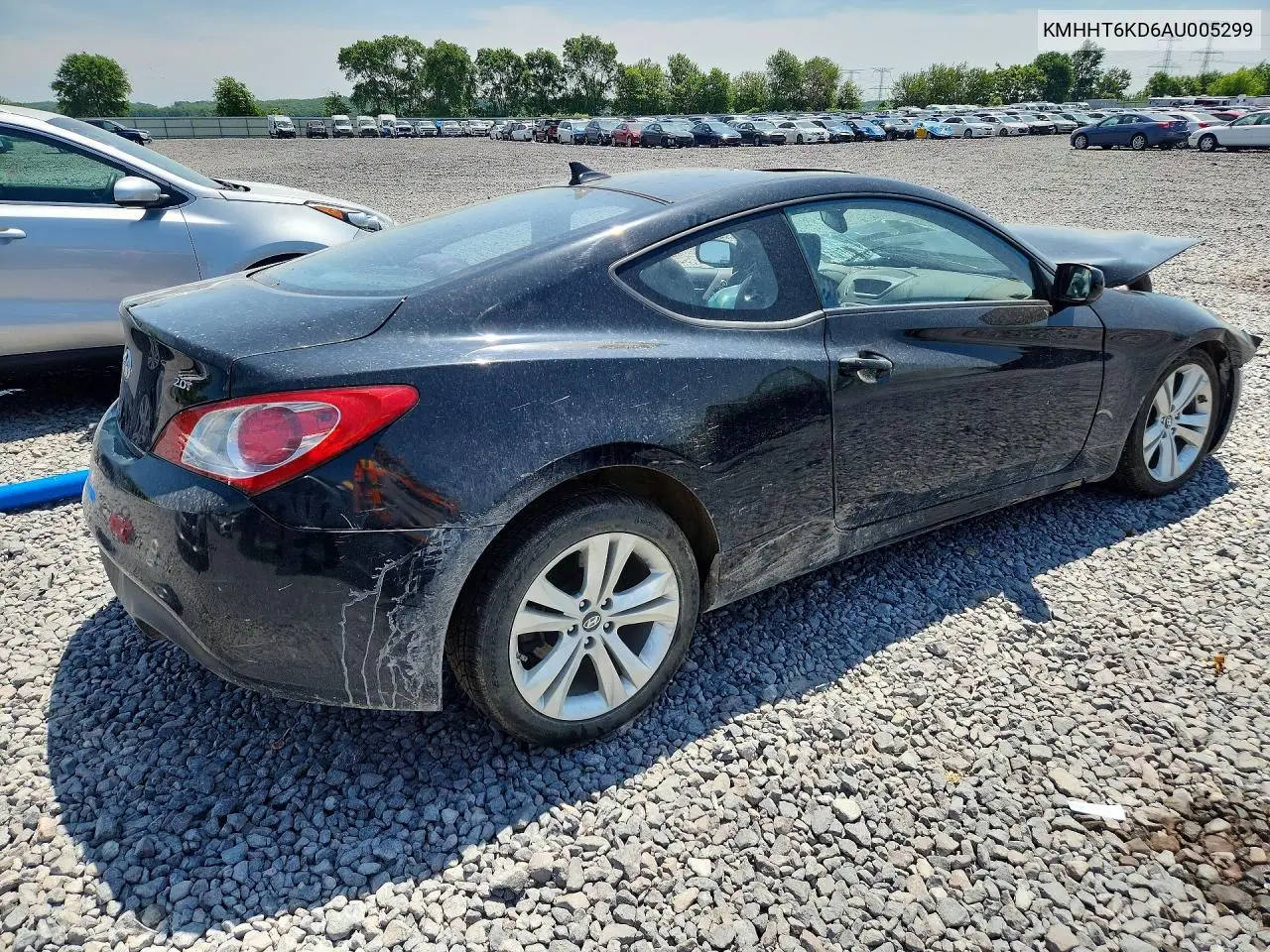 2010 Hyundai Genesis Coupe 2.0T VIN: KMHHT6KD6AU005299 Lot: 55584916