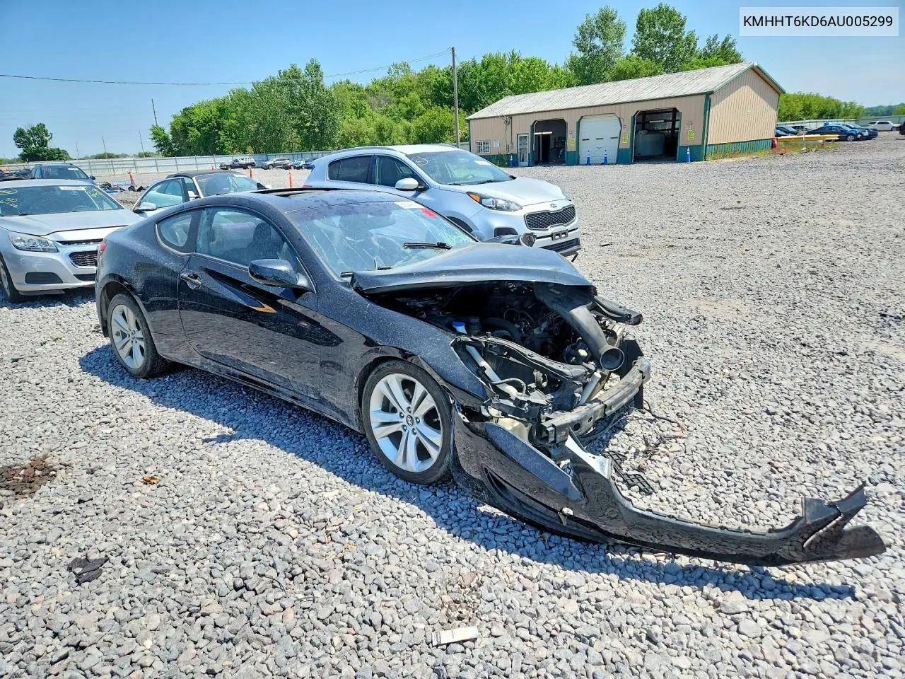 2010 Hyundai Genesis Coupe 2.0T VIN: KMHHT6KD6AU005299 Lot: 55584916