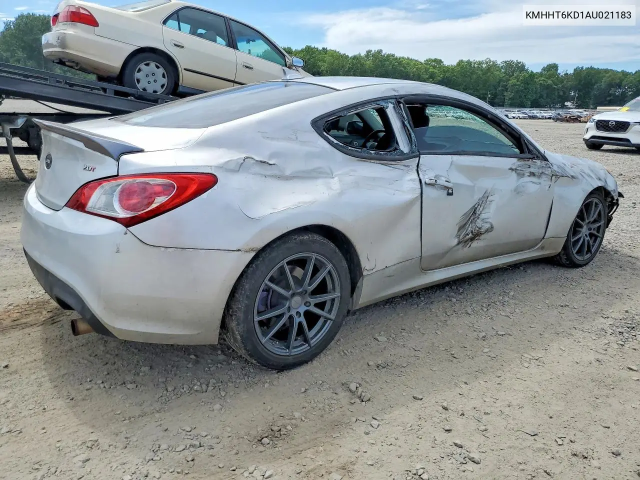 2010 Hyundai Genesis Coupe 2.0T VIN: KMHHT6KD1AU021183 Lot: 57160246