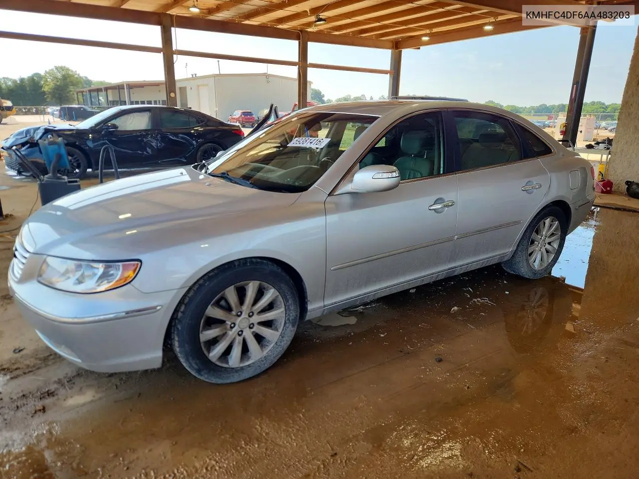 2010 Hyundai Azera Limited VIN: KMHFC4DF6AA483203 Lot: 59381416