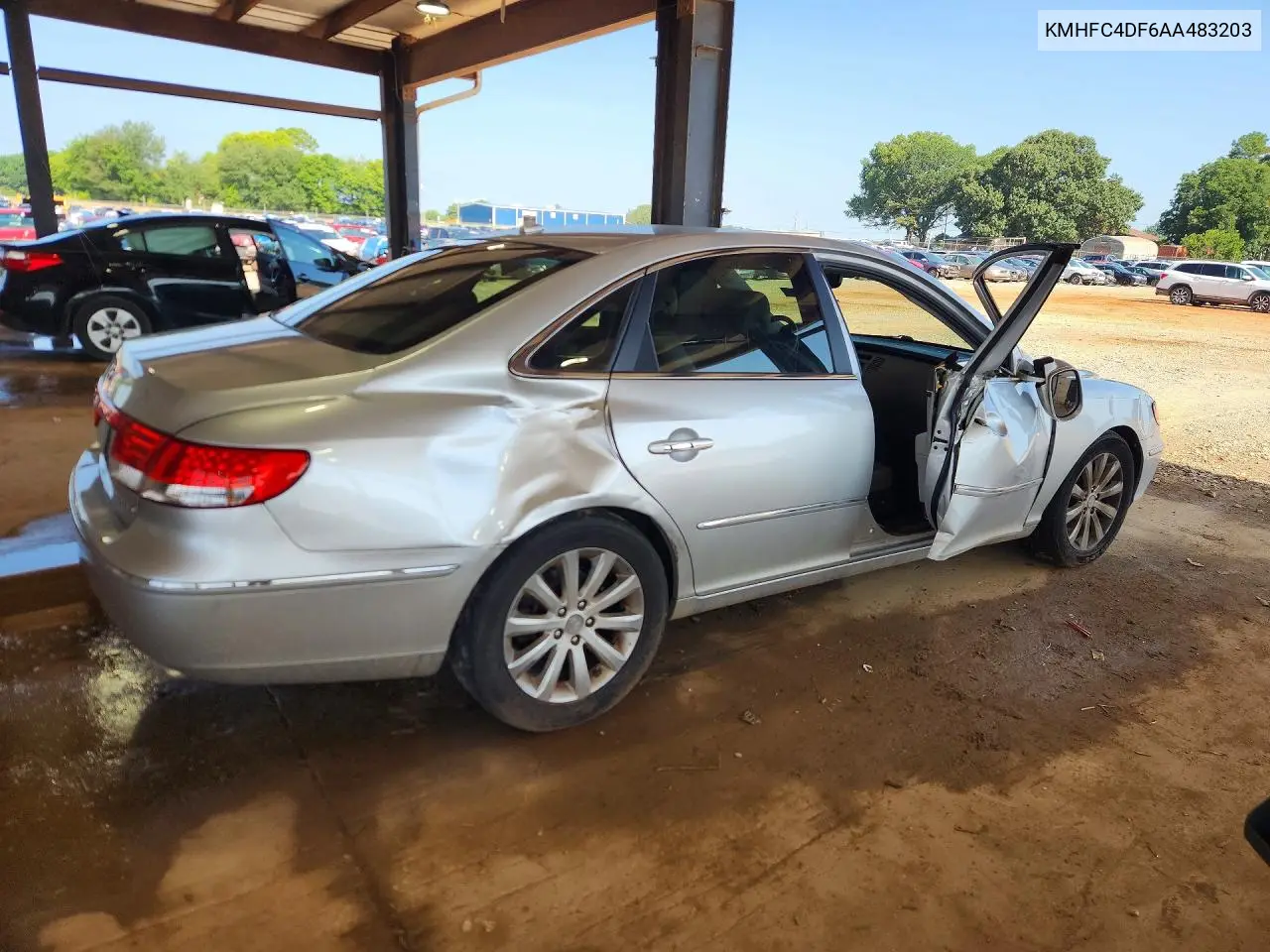 2010 Hyundai Azera Limited VIN: KMHFC4DF6AA483203 Lot: 59381416
