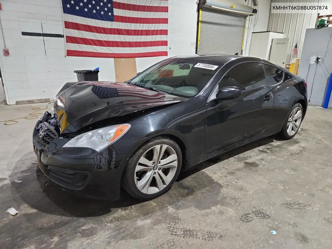 2011 Hyundai Genesis Coupe 2.0T VIN: KMHHT6KD8BU057874 Lot: 57750856