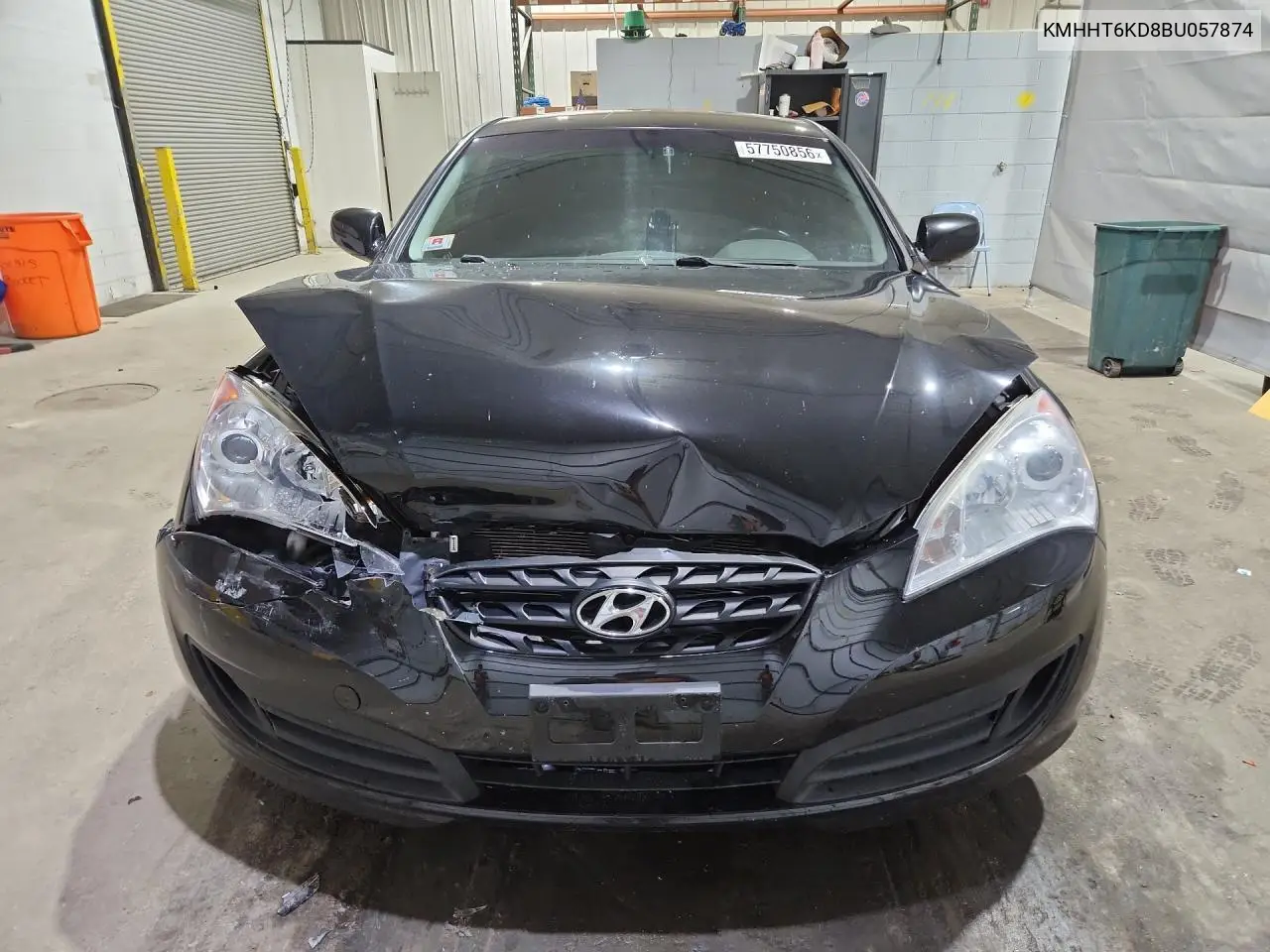 2011 Hyundai Genesis Coupe 2.0T VIN: KMHHT6KD8BU057874 Lot: 57750856