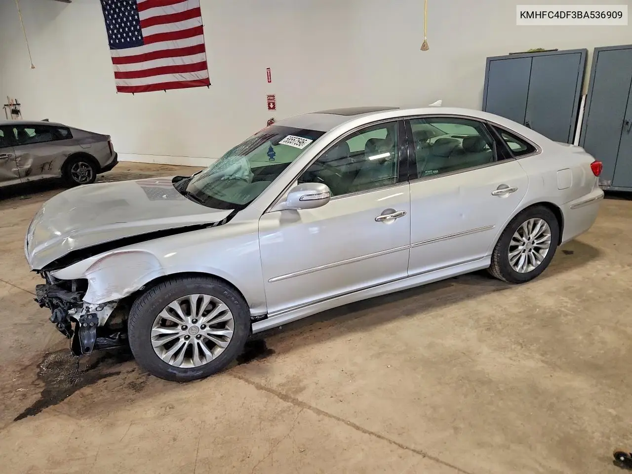 2011 Hyundai Azera Limited VIN: KMHFC4DF3BA536909 Lot: 58557596