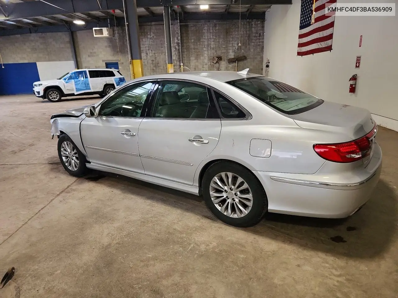 2011 Hyundai Azera Limited VIN: KMHFC4DF3BA536909 Lot: 58557596