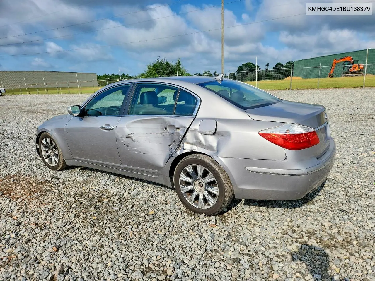 2011 Hyundai Genesis 3.8L VIN: KMHGC4DE1BU138379 Lot: 59825496
