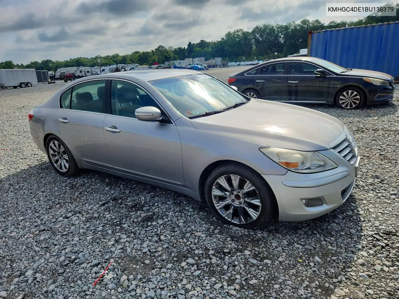 2011 Hyundai Genesis 3.8L VIN: KMHGC4DE1BU138379 Lot: 59825496