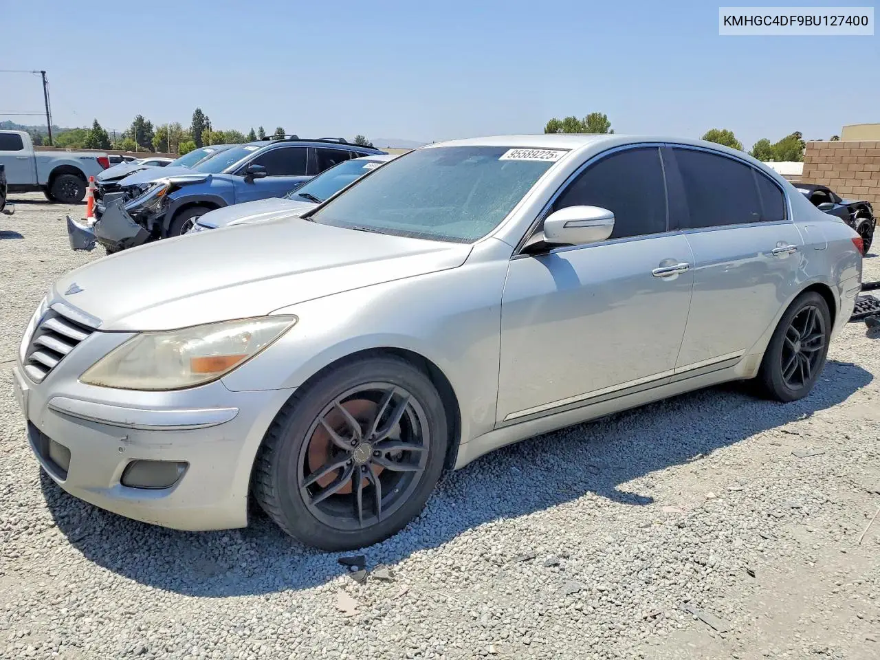 2011 Hyundai Genesis 4.6L VIN: KMHGC4DF9BU127400 Lot: 95589225