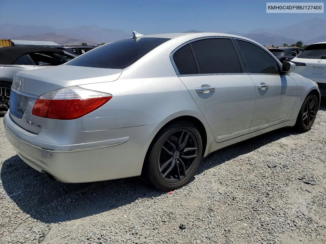 2011 Hyundai Genesis 4.6L VIN: KMHGC4DF9BU127400 Lot: 95589225