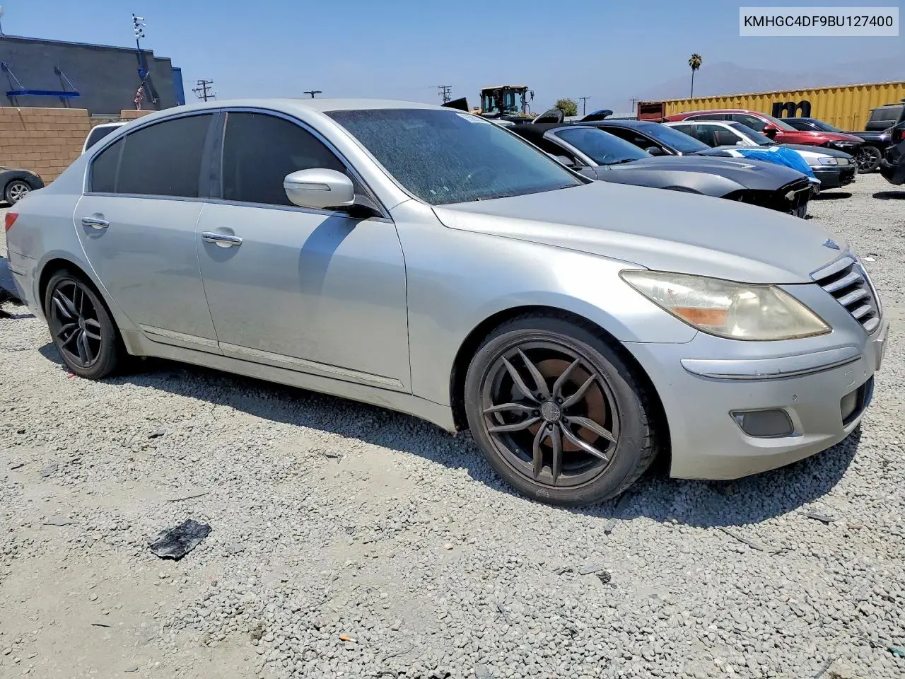 2011 Hyundai Genesis 4.6L VIN: KMHGC4DF9BU127400 Lot: 95589225
