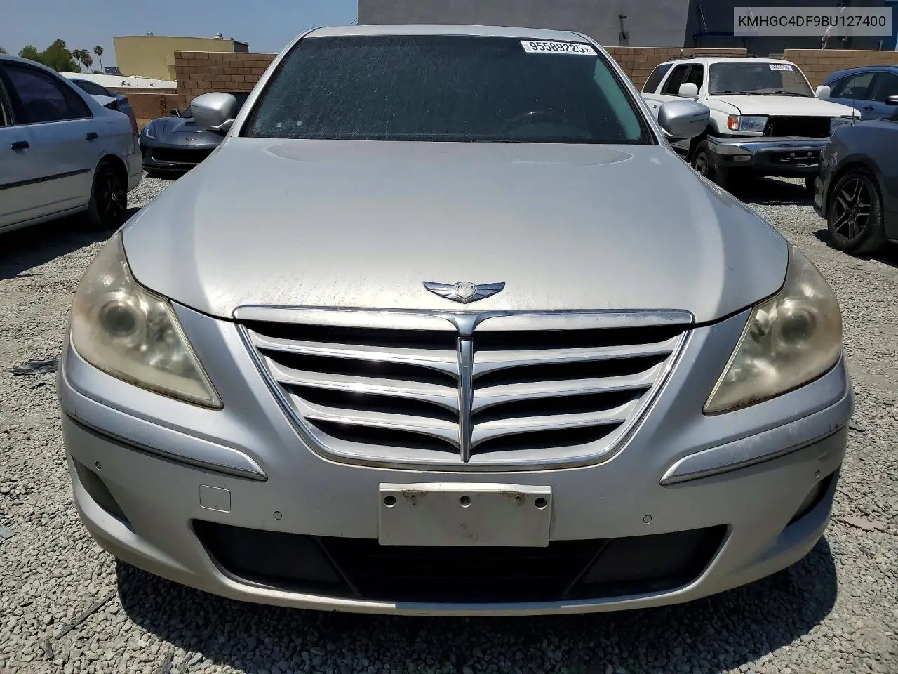 2011 Hyundai Genesis 4.6L VIN: KMHGC4DF9BU127400 Lot: 95589225
