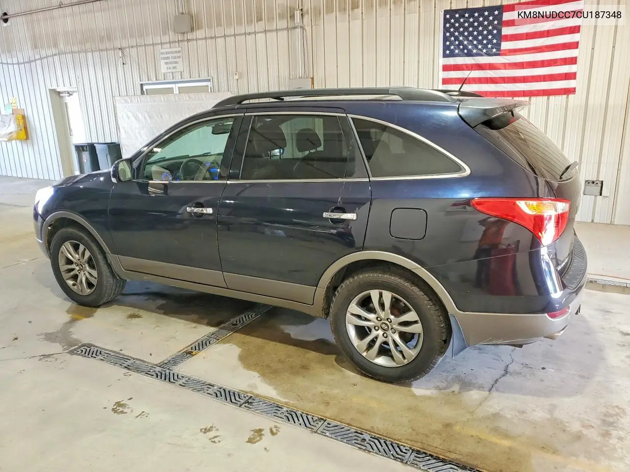 2012 Hyundai Veracruz Limited VIN: KM8NUDCC7CU187348 Lot: 56167686