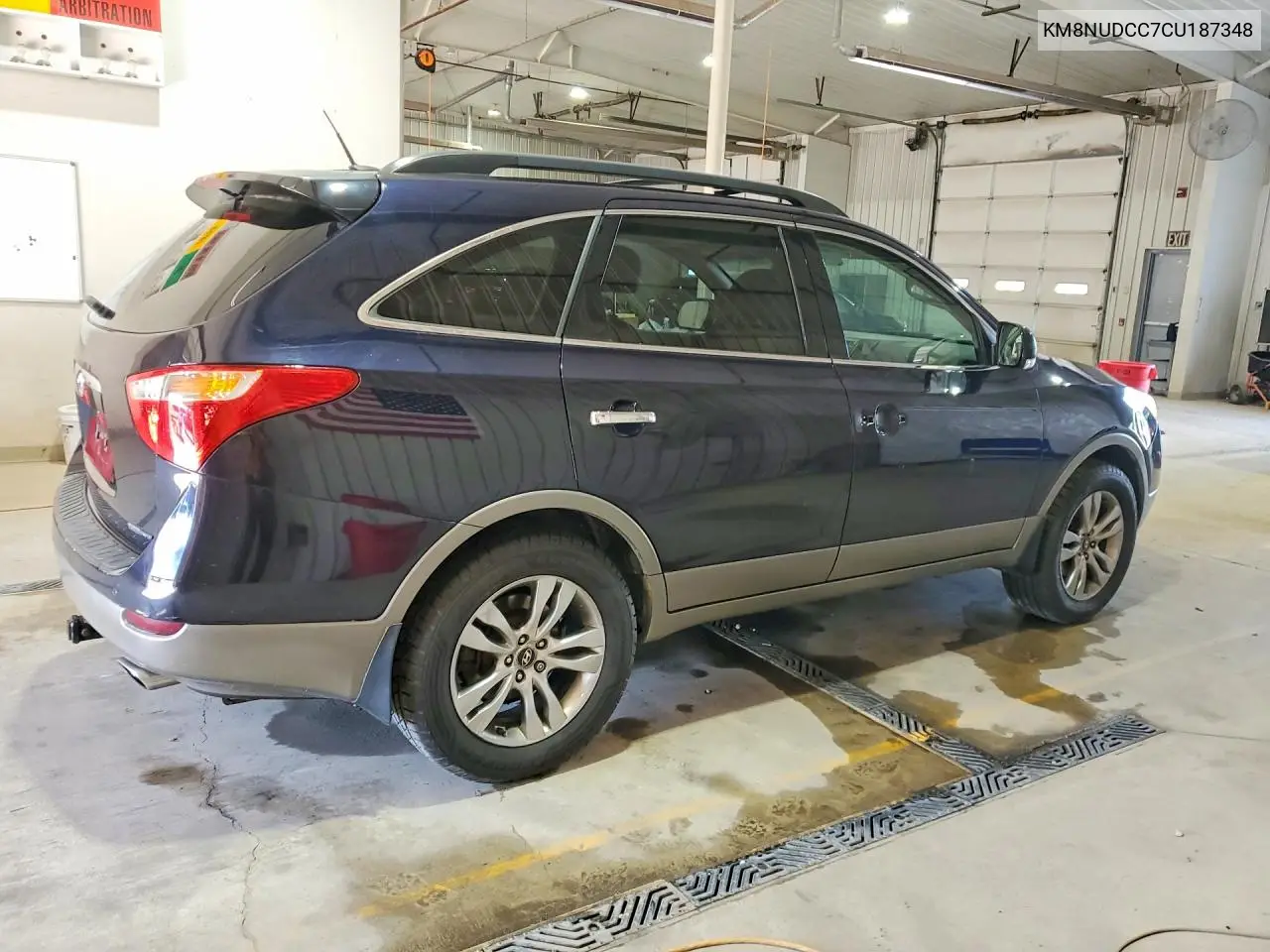 2012 Hyundai Veracruz Limited VIN: KM8NUDCC7CU187348 Lot: 56167686