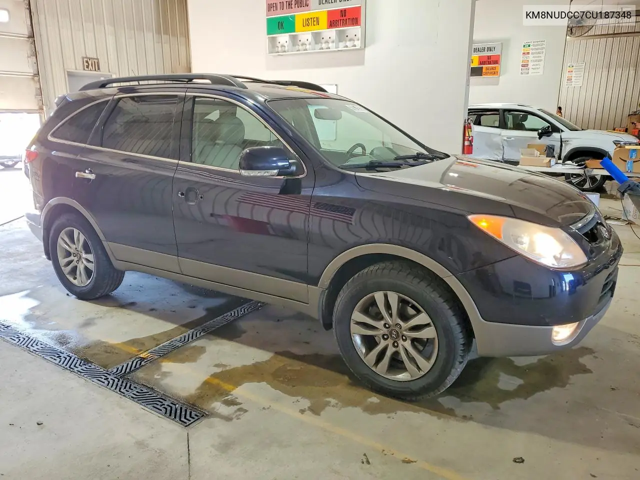 2012 Hyundai Veracruz Limited VIN: KM8NUDCC7CU187348 Lot: 56167686