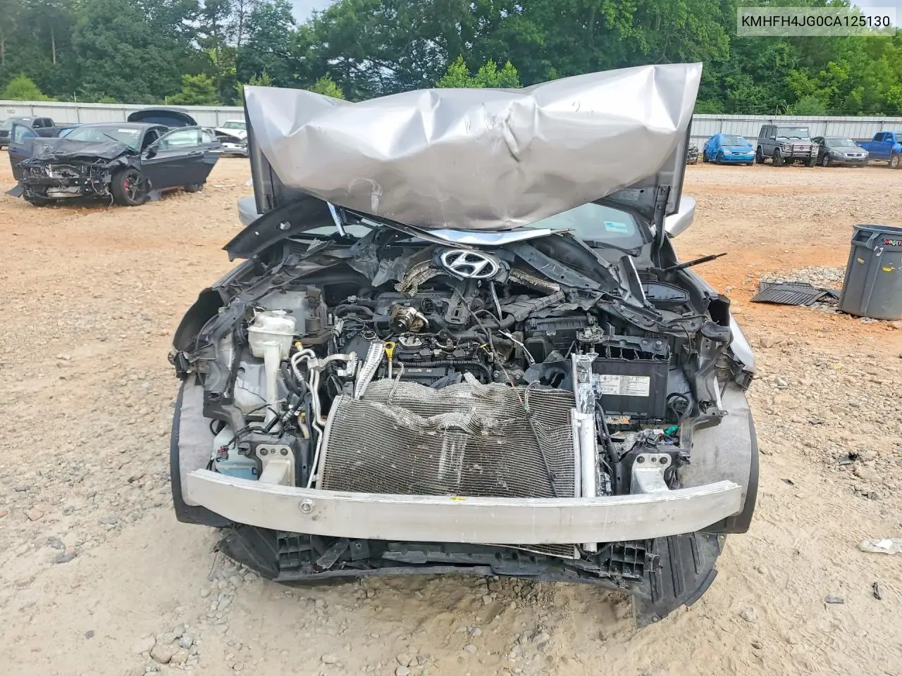 2012 Hyundai Azera Base VIN: KMHFH4JG0CA125130 Lot: 57915326