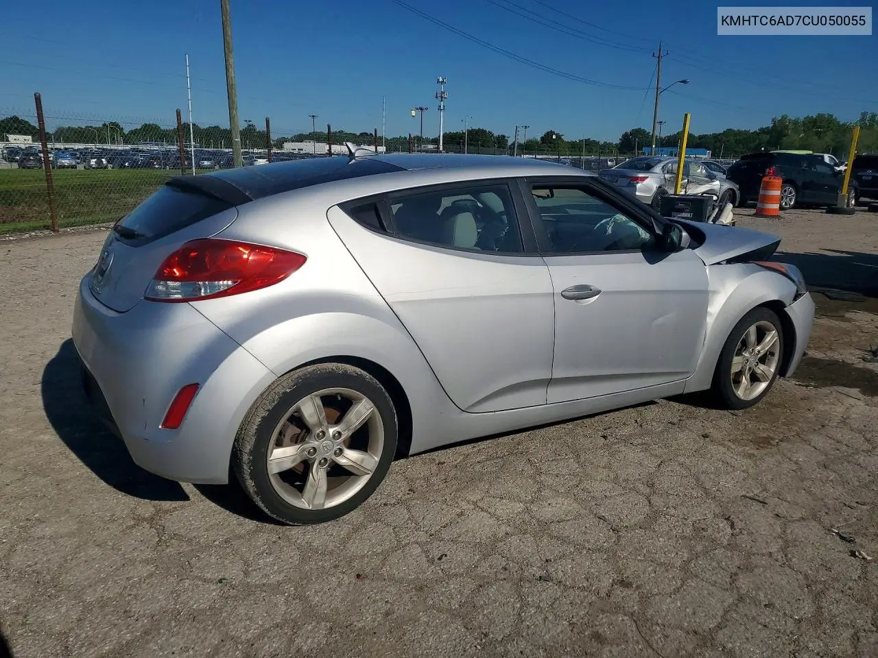 2012 Hyundai Veloster Base VIN: KMHTC6AD7CU050055 Lot: 58476756