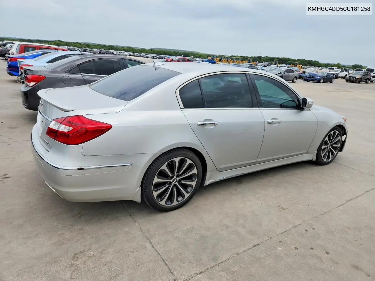 2012 Hyundai Genesis 3.8L VIN: KMHGC4DD5CU181258 Lot: 58785756