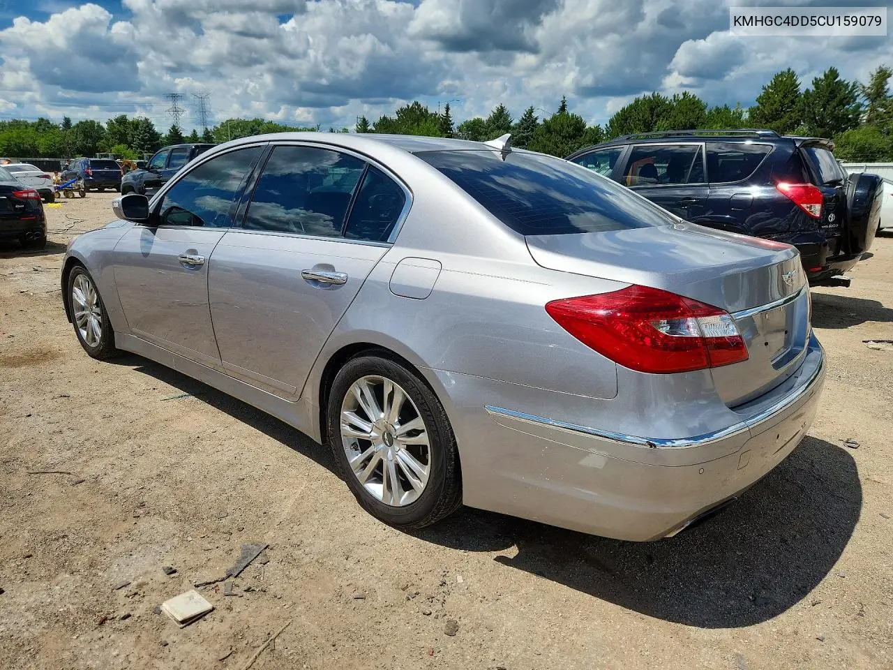 2012 Hyundai Genesis 3.8L VIN: KMHGC4DD5CU159079 Lot: 58826366