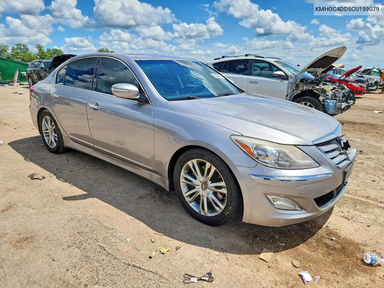 2012 Hyundai Genesis 3.8L VIN: KMHGC4DD5CU159079 Lot: 58826366