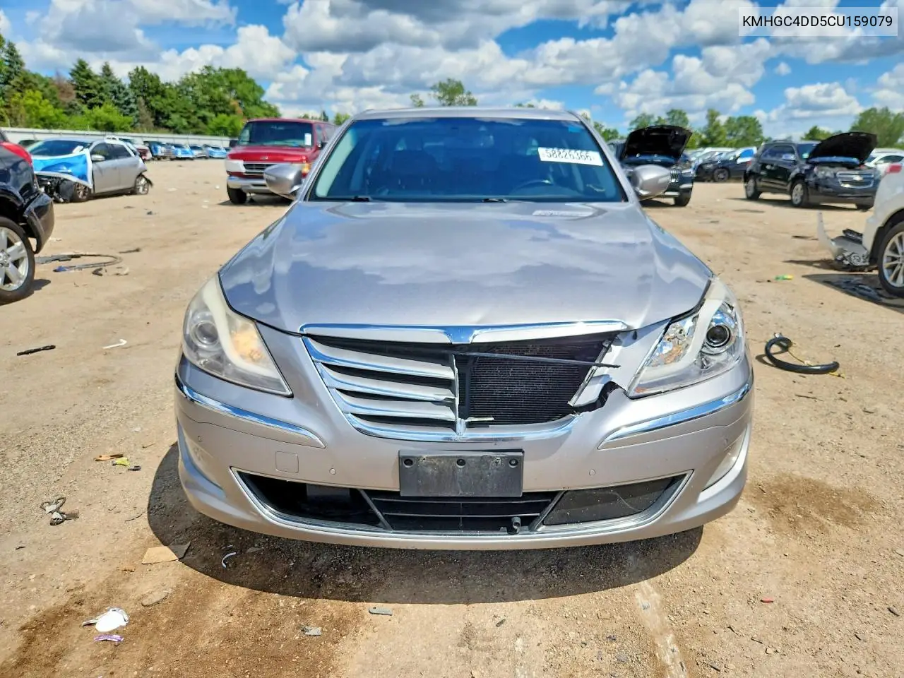 2012 Hyundai Genesis 3.8L VIN: KMHGC4DD5CU159079 Lot: 58826366