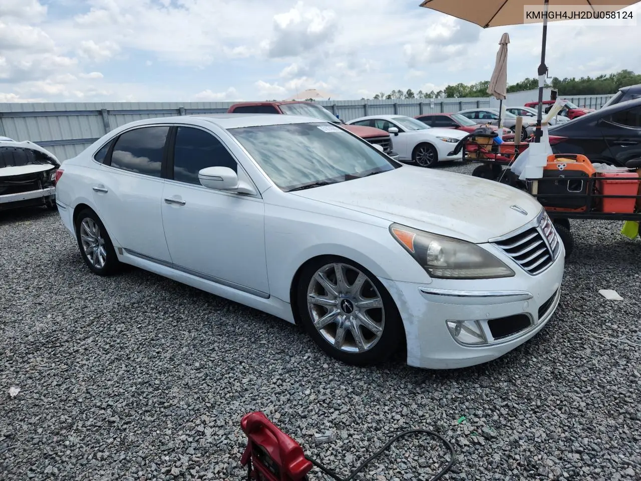 2013 Hyundai Equus Signature VIN: KMHGH4JH2DU058124 Lot: 51874586