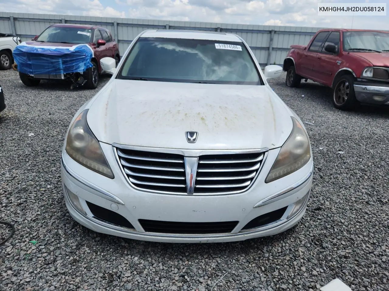 2013 Hyundai Equus Signature VIN: KMHGH4JH2DU058124 Lot: 51874586
