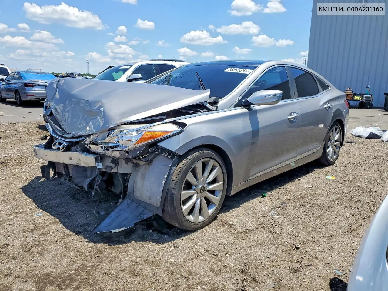 2013 Hyundai Azera Base VIN: KMHFH4JG0DA231160 Lot: 53595266