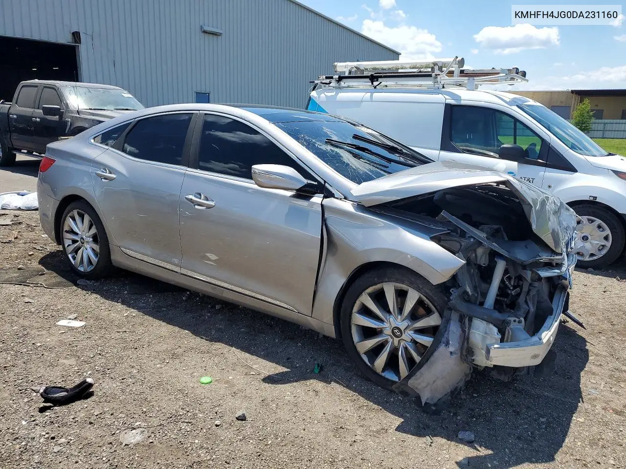 2013 Hyundai Azera Base VIN: KMHFH4JG0DA231160 Lot: 53595266