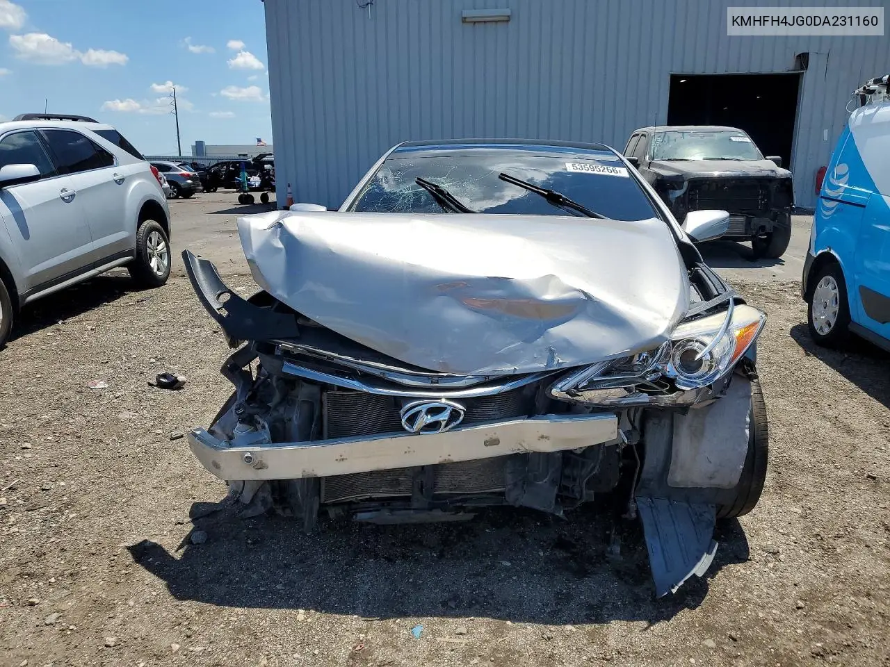 2013 Hyundai Azera Base VIN: KMHFH4JG0DA231160 Lot: 53595266