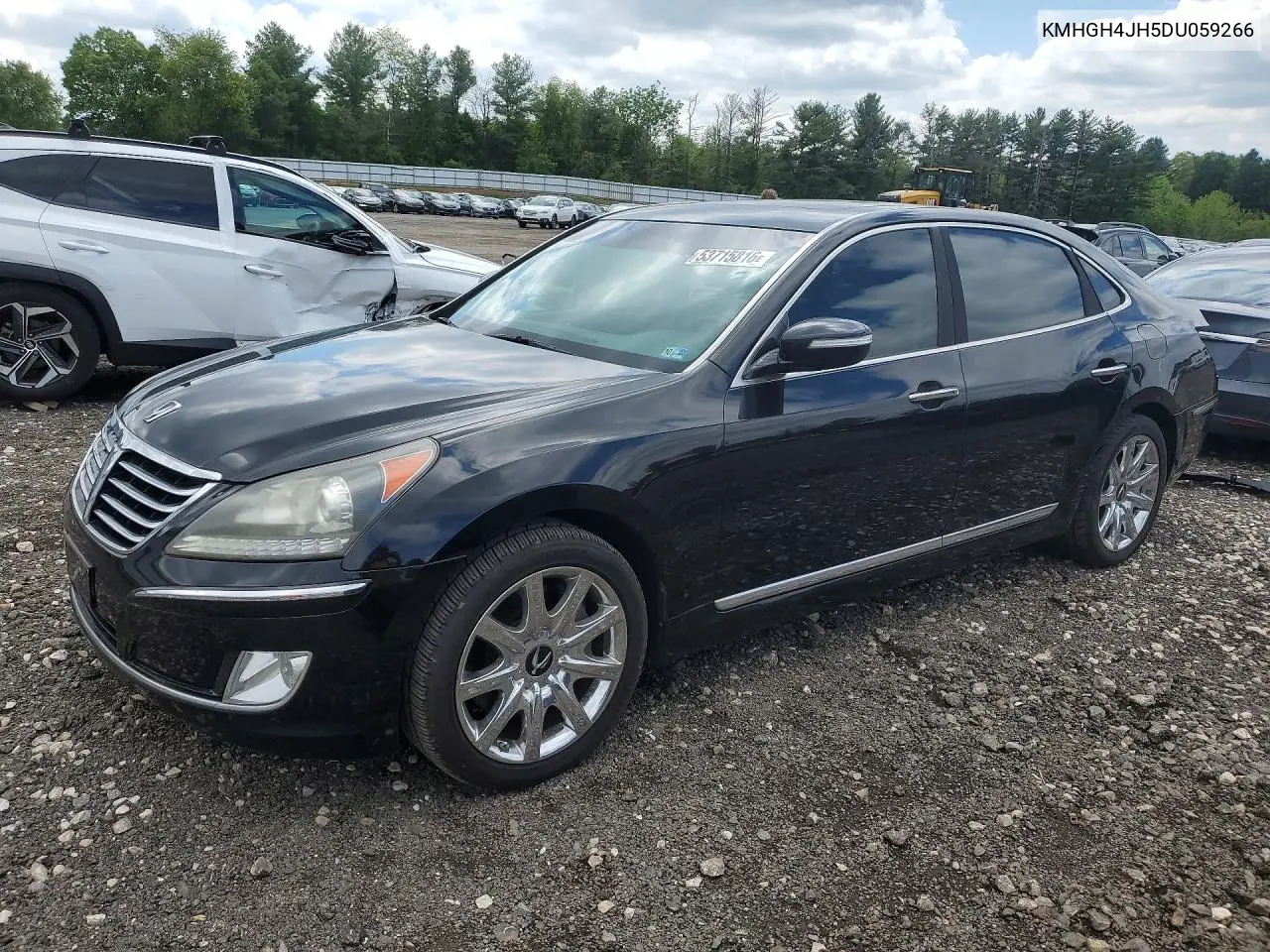 2013 Hyundai Equus Signature VIN: KMHGH4JH5DU059266 Lot: 53715816