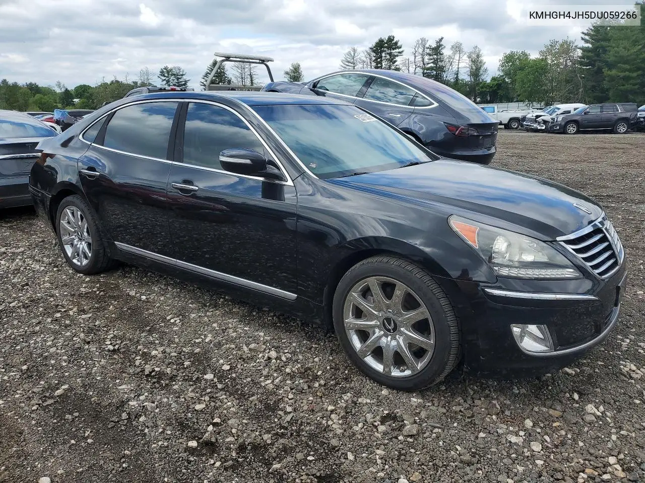 2013 Hyundai Equus Signature VIN: KMHGH4JH5DU059266 Lot: 53715816