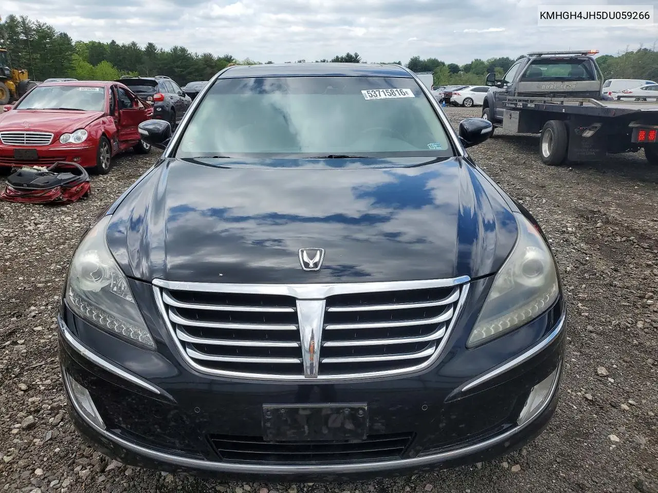 2013 Hyundai Equus Signature VIN: KMHGH4JH5DU059266 Lot: 53715816