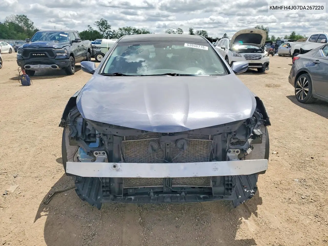 2013 Hyundai Azera Base VIN: KMHFH4JG7DA267220 Lot: 53948776
