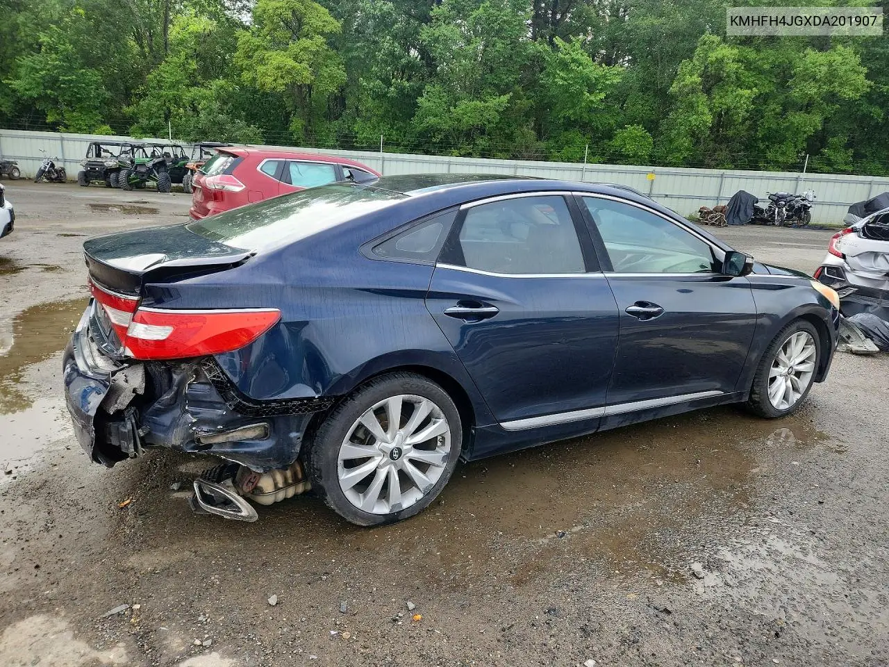 2013 Hyundai Azera Base VIN: KMHFH4JGXDA201907 Lot: 54661826