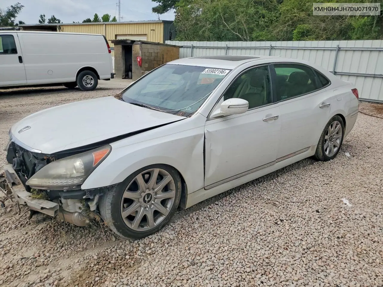 2013 Hyundai Equus Signature VIN: KMHGH4JH7DU071970 Lot: 55902196