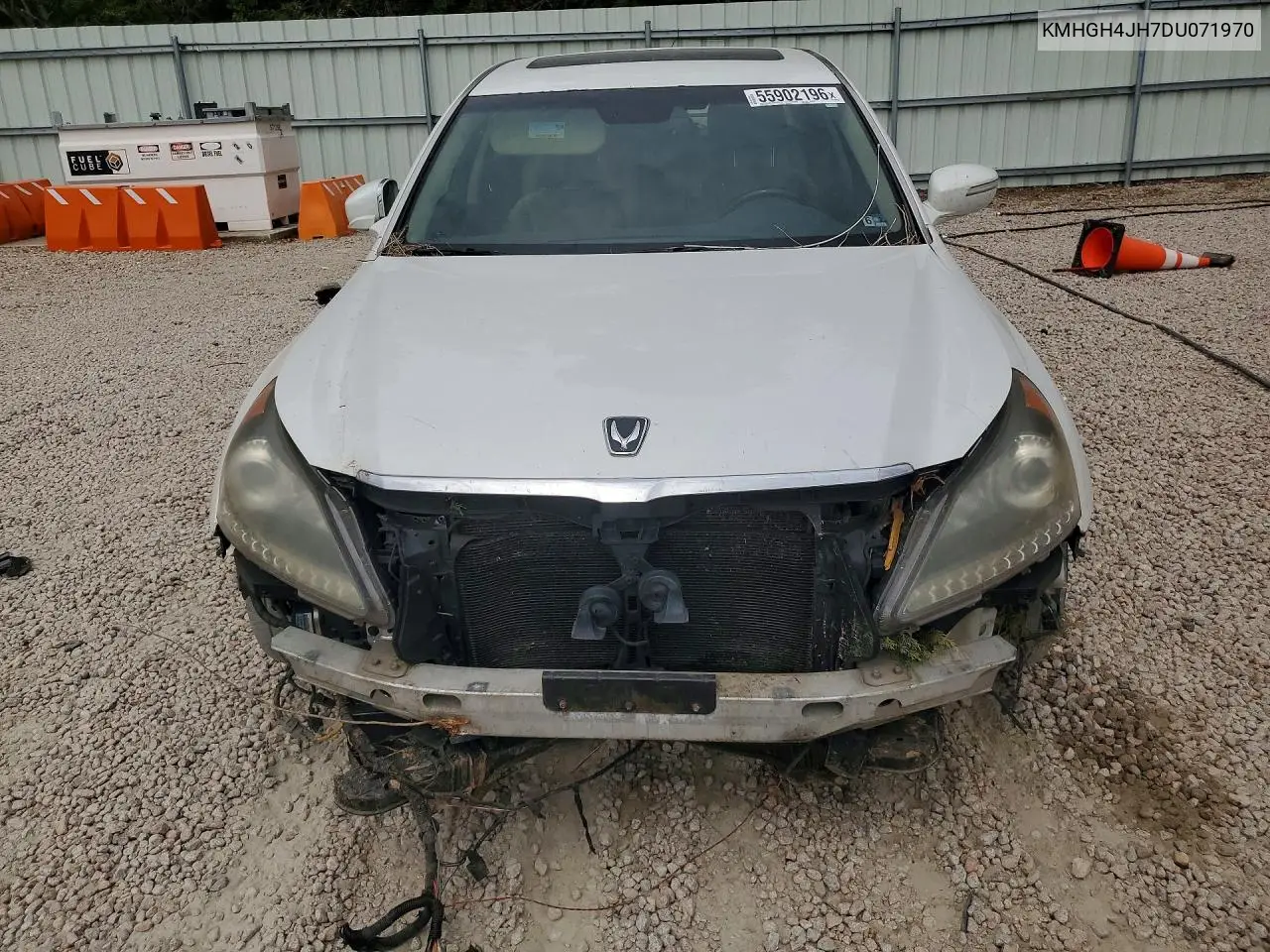 2013 Hyundai Equus Signature VIN: KMHGH4JH7DU071970 Lot: 55902196