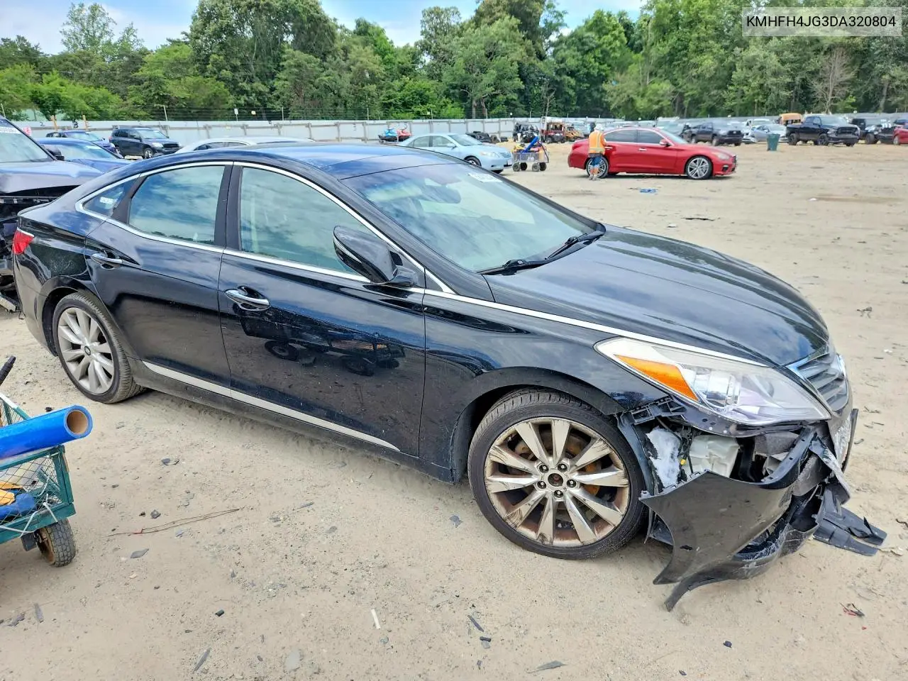 2013 Hyundai Azera Base VIN: KMHFH4JG3DA320804 Lot: 56432546
