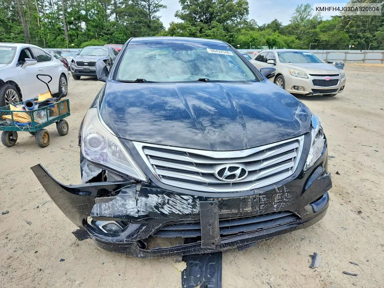 2013 Hyundai Azera Base VIN: KMHFH4JG3DA320804 Lot: 56432546