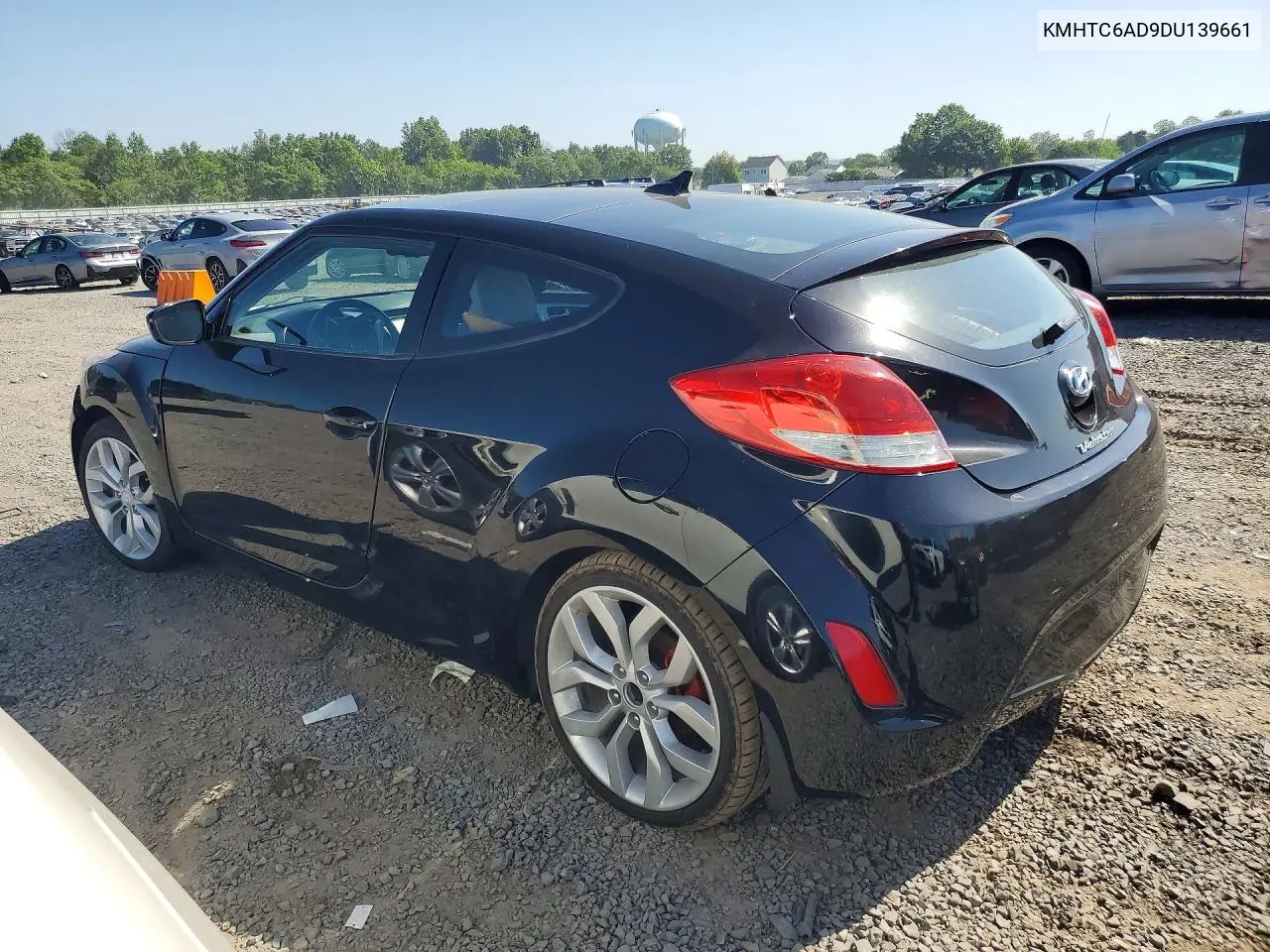 2013 Hyundai Veloster Base VIN: KMHTC6AD9DU139661 Lot: 57864886